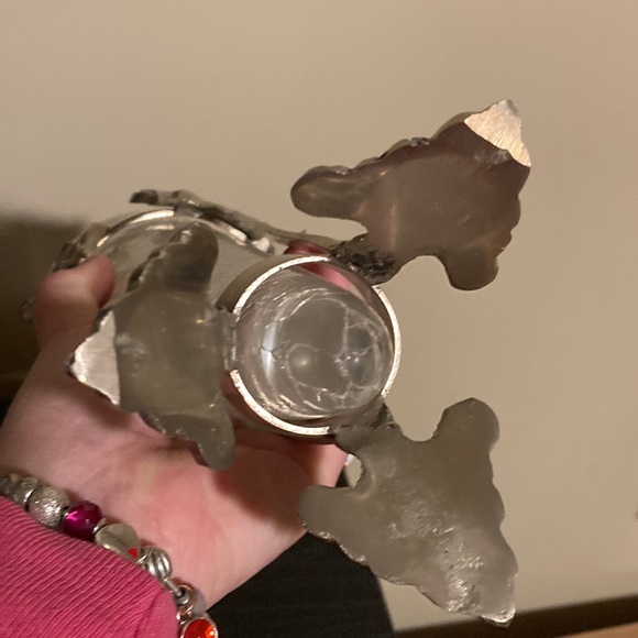 RARE Vintage/antique crackle glass vase in - Picture 3 of 12